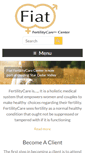 Mobile Screenshot of fiatfertilitycarecenter.com